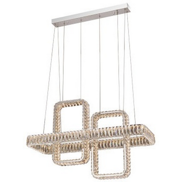 

Подвесной светодиодный светильник Newport 8230 8232+2N/S chrome, Прозрачный, 8230 8232+2N/S chrome