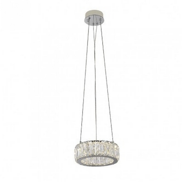 

Подвесной светодиодный светильник Newport 8240 8240N/20 chrome кольцо, Прозрачный, 8240 8240N/20 chrome