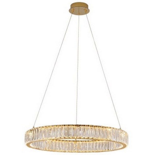 

Подвесной светодиодный светильник Newport 8240 8240N/60 gold кольцо, Прозрачный, 8240 8240N/60 gold