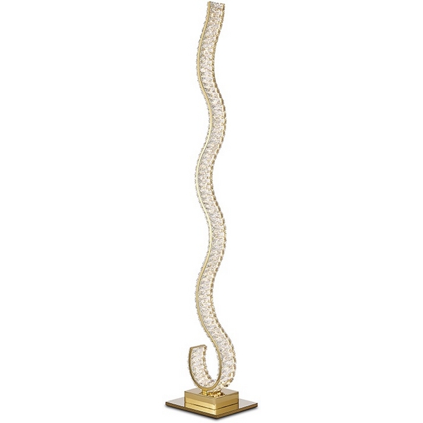 

Торшер с выключателем светодиодный Newport 8240 8240N/FL gold, Прозрачный, 8240 8240N/FL gold