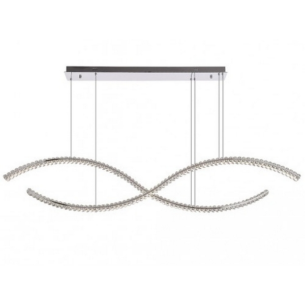 

Подвесной светодиодный светильник Newport 8240 8242N/160 chrome, Прозрачный, 8240 8242N/160 chrome