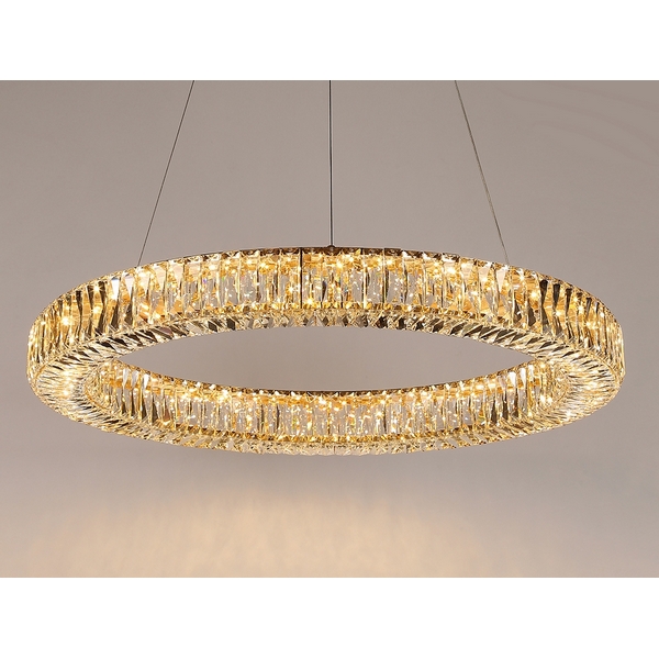 

Подвесной светильник хрустальный светодиодный 8261/S gold (Newport), Золото, 8260 8261/S gold