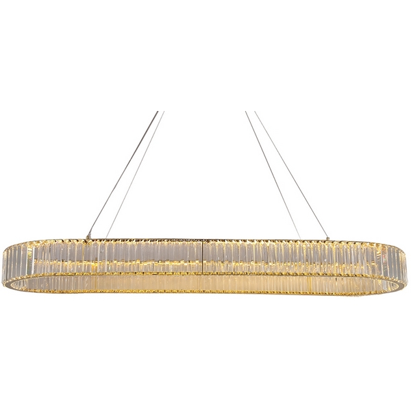 

Подвесной светильник хрустальный светодиодный 8445/140 oval gold (Newport), Золото, 8440 8445/140 oval gold