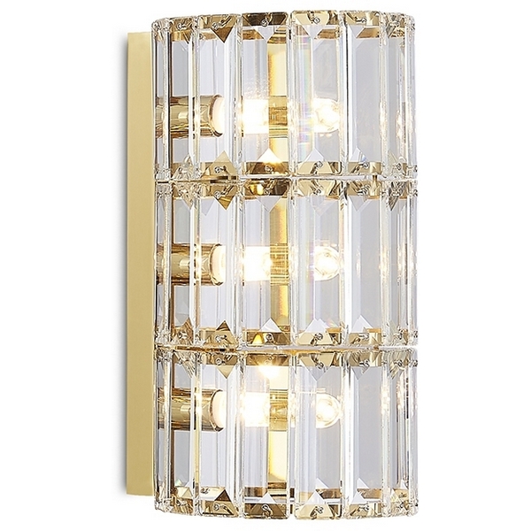 

Бра Newport 8480 8483/A gold, Прозрачный, 8480 8483/A gold
