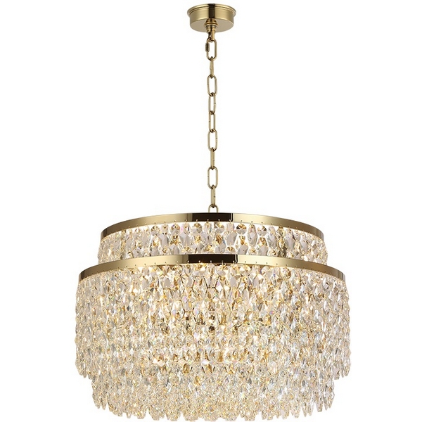 

Подвесная люстра Newport 8530 8530/60 C gold polished, Прозрачный, 8530 8530/60 C gold polished