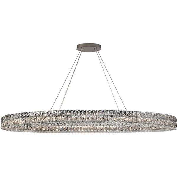 Изображение товара Подвесной светильник Newport 8550 160 см хром с галогеновыми лампами