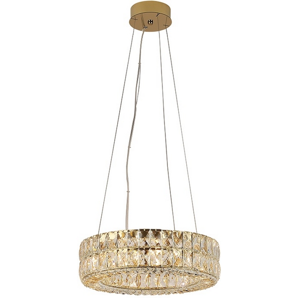 

Подвесной светильник Newport 8550 8550/40 C gold polished кольцо, Прозрачный, 8550 8550/40 C gold polished