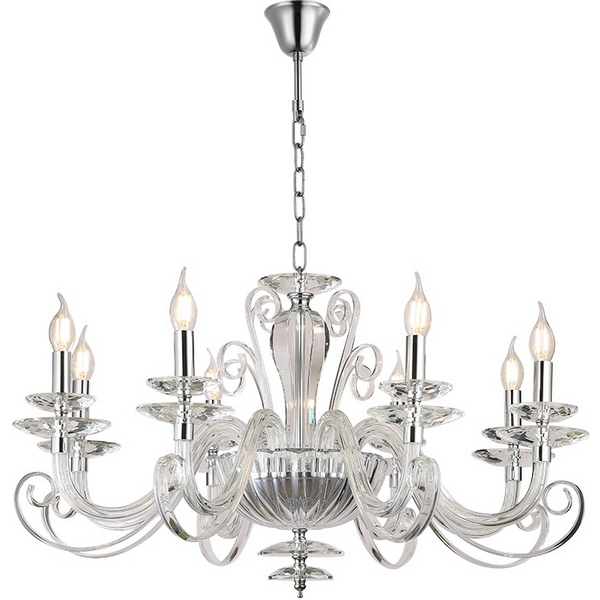 

Подвесная люстра Newport 8570 8578/C chrome, Хром, 8570 8578/C chrome