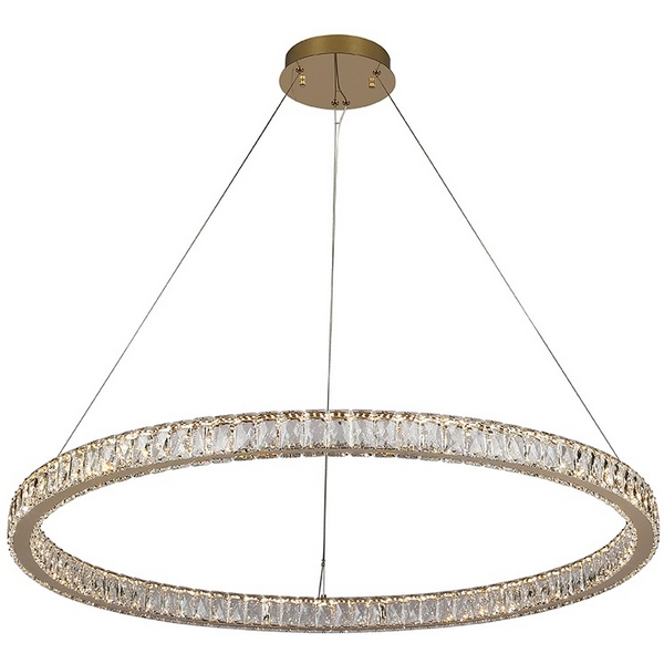 

Подвесной светодиодный светильник кольцо Newport 8580 8580/100 C gold, Прозрачный, 8580 8580/100 C gold