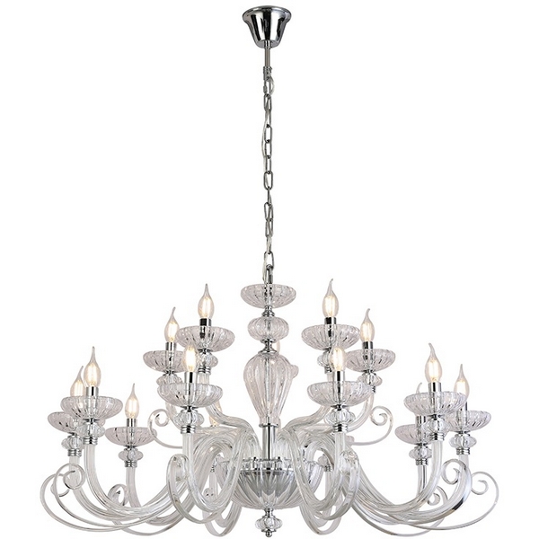 

Подвесная люстра Newport Annette 8620+5/C chrome clear, Прозрачный, Annette 8620+5/C chrome clear