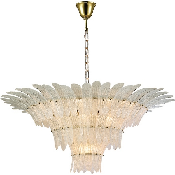 

Подвесная люстра Newport 8800 8812/C new gold white, Прозрачный, 8800 8812/C new gold white