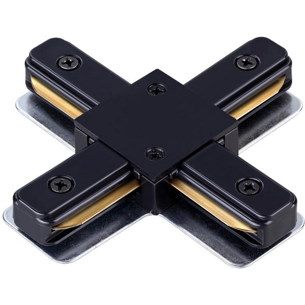 

Соединитель с токопроводом X для однофазного двухжильного шинопровода IP20 220V NT22 черный Novotech 135146, 135146