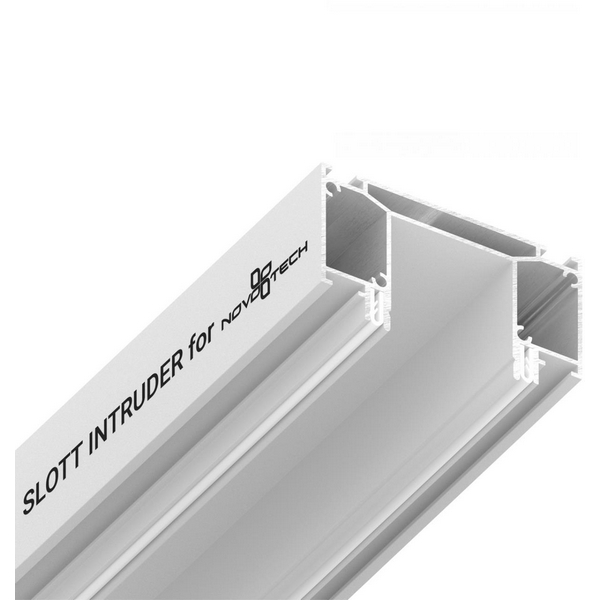 Интрудер (профиль) для встраивания трёхфазного трека в натяжной потолок, длина 2м Novotech 135190