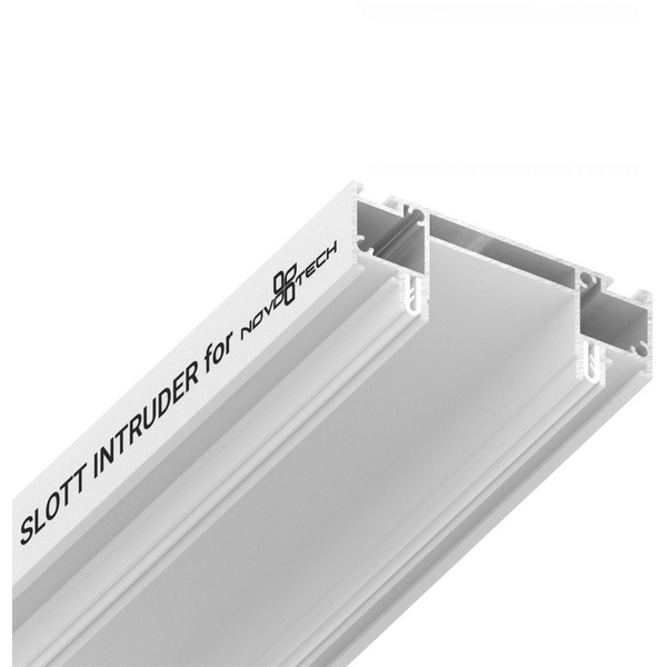 Интрудер (профиль) для встраивания однофазного трека в натяжной потолок, длина 2м Novotech 135192