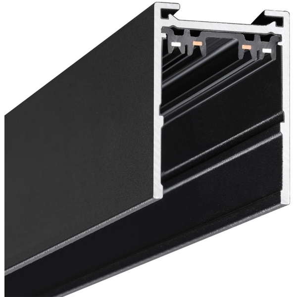 

Шинопровод трехфазный накладной/подвесной Novotech Vector 135299 черный 1м IP20 90-240V, Vector 135299