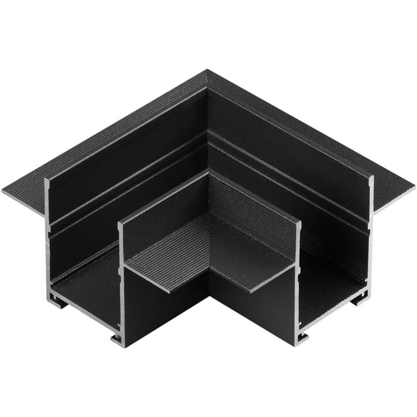 Изображение товара Соединитель угловой L для шинопровода в ГКЛ Novotech Vector 135310 черный