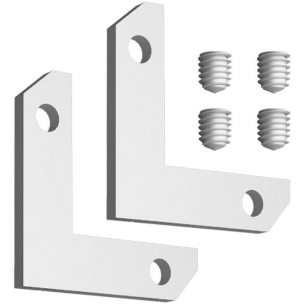 Изображение товара Соединитель угловой горизонтальный для шинопроводов Novotech IP20 серебро