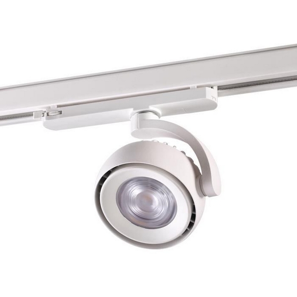 

Трековый светильник трехфазный 220V Novotech Curl 358167, Curl 358167