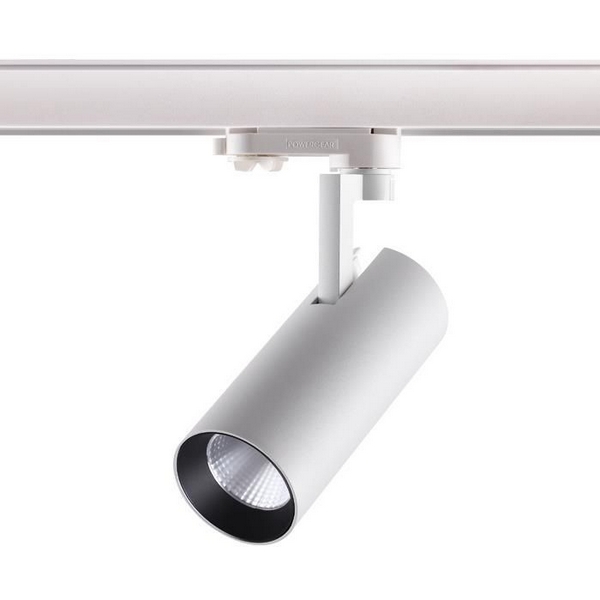 

Трековый светильник LED трехфазный 220V Novotech Helix 358255, Белый, Helix 358255