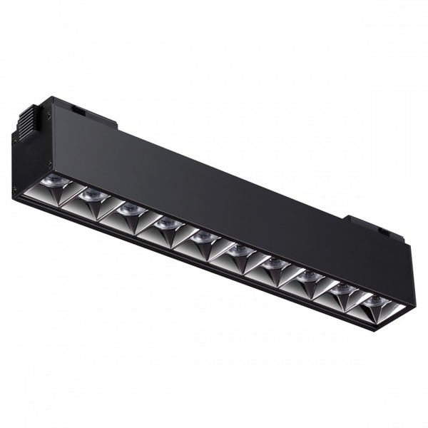 

Трековый светильник низковольтный 48V светодиодный Novotech Kit 358524, Черный, Kit 358524
