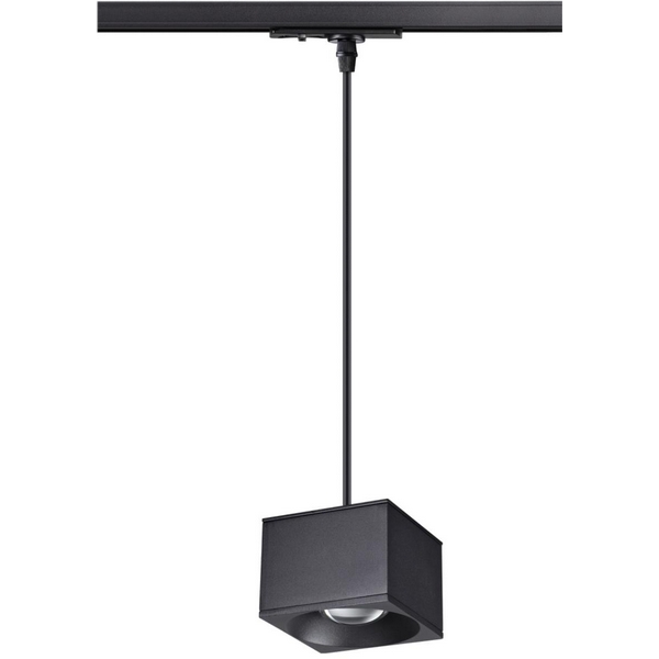 

Светильник трековый однофазный трехжильный, провод 1.2м IP20 4000К 12W 220V PATERA NT21 091 черный Novotech PORT 358662, PORT 358662