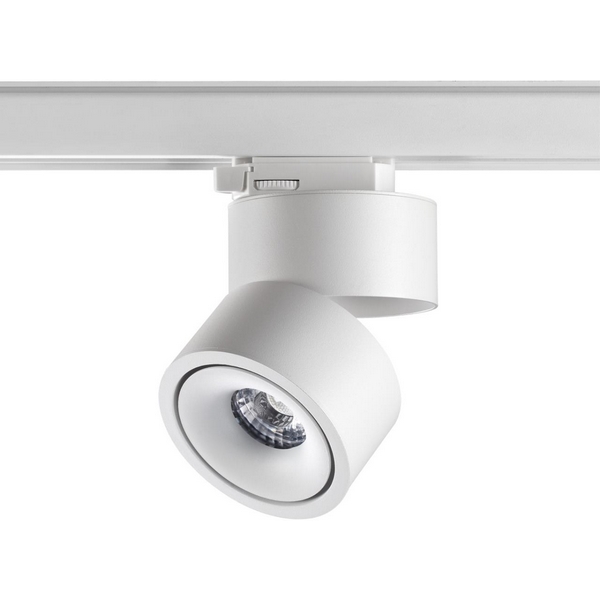 

Трехфазный трековый светильник 220V светодиодный Novotech Groda 358780, Белый, Groda 358780