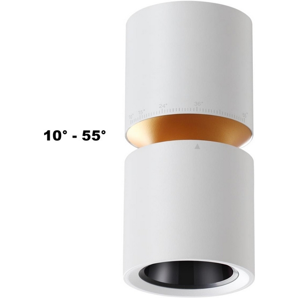 

Светильник накладной светодиодный Novotech Aristo 359337 белый IP20 LED 10W/3W 3000K 1090Лм 220V, Aristo 359337