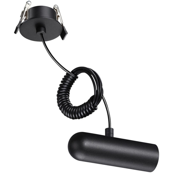 

База встраиваемая для ввода питания с заглушкой и проводом-подвесом Novotech Glat 359384 IP20 48V KONST, Glat 359384