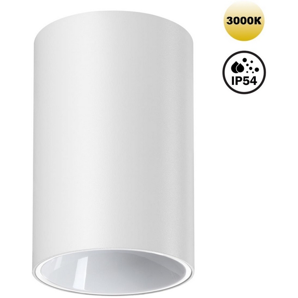 Светильник накладной влагозащищённый Novotech Recte 359416 OVER NT24 000 белый IP54 LED 10W 170-265V 3000К 830Лм RECTE