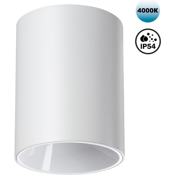 

Светильник накладной влагозащищённый Novotech Recte 359421 белый IP54 LED 15W 220V 4000К, Recte 359421