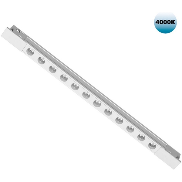

Трековый светильник низковольтный Novotech Flum 359432 SHINO белый LED 12W 48V 4000K, Flum 359432
