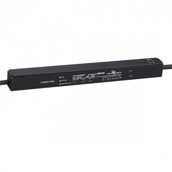 

Драйвер Novotech 359505 черный 100W 48V, 359505