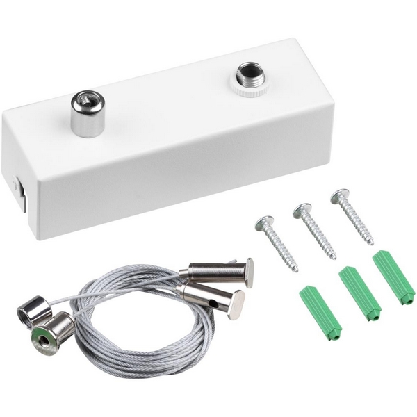 

Подвесной комплект с базой Novotech Fatto 359614 белый длина тросов 2 м IP20, Fatto 359614