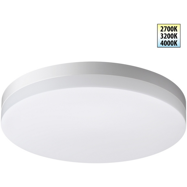 Изображение товара Потолочный светильник уличный светодиодный Novotech Opal 359728 белый с переключателем цветовой температуры и мощности LED 30-35-40 180-265V