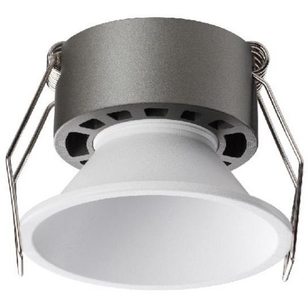 

Встраиваемый светильник светодиодный Novotech Nova 359848 белый с переключателем цв. температуры LED 7W 220V 2700К\3200К\4000К, Nova 359848