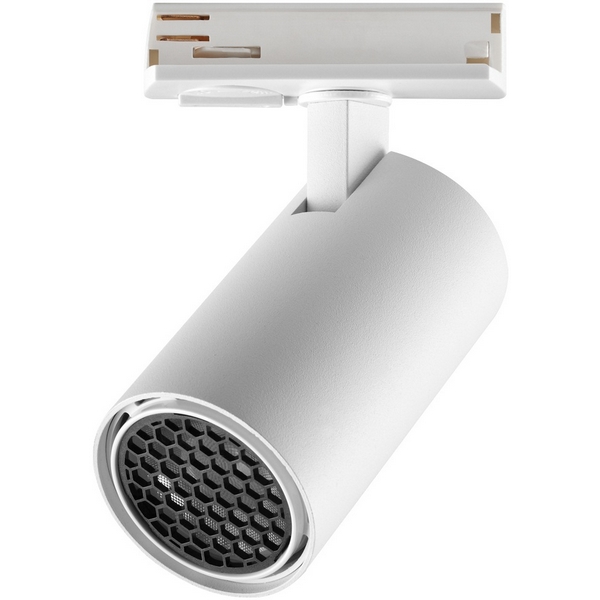 

Трековый светильник однофазный светодиодный Novotech Selene 359912 белый трехжильный LED 15W 220V 3000К, Selene 359912
