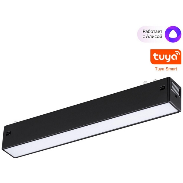 Изображение товара Трековый светильник LED Novotech Vector 359937 с пультом д/у