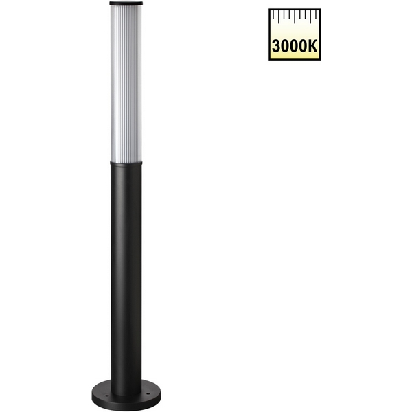 Изображение товара Наземный уличный светильник Novotech Fluo 359985 черный IP65 LED 24W 220-240V 3000K