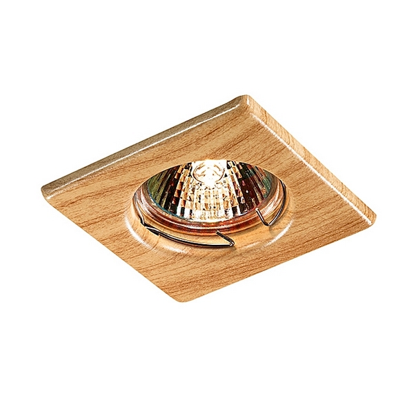 

Встраиваемый светильник Novotech Wood 369716, Коричневый, Wood 369716