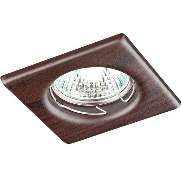 

Встраиваемый светильник Novotech Wood 369718, Коричневый, Wood 369718