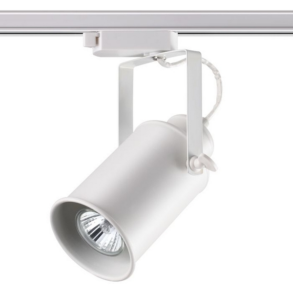 

Светильник трековый однофазный трехжильный IP20 50W 220V NT19 082 белый Novotech Pipe 370411, Pipe 370411