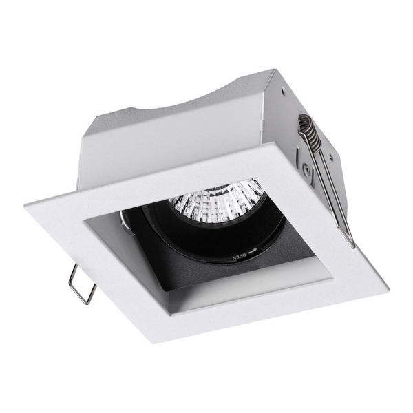 

Встраиваемый светильник Novotech Gesso 370712, Черно-белый, GESSO 370712