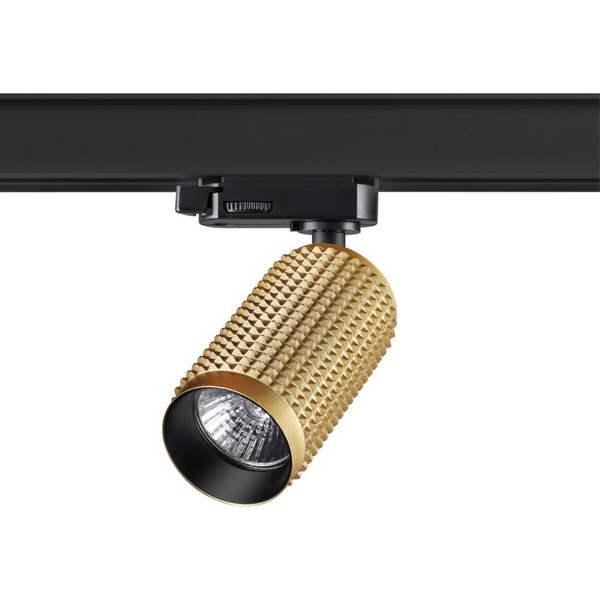 

Трековый светильник трехфазный 220V Novotech Mais 370768, Золото, Mais 370768