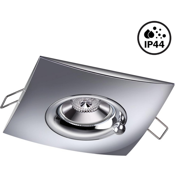 

Встраиваемый светильник IP44 Novotech Water 370794, Хром, WATER 370794