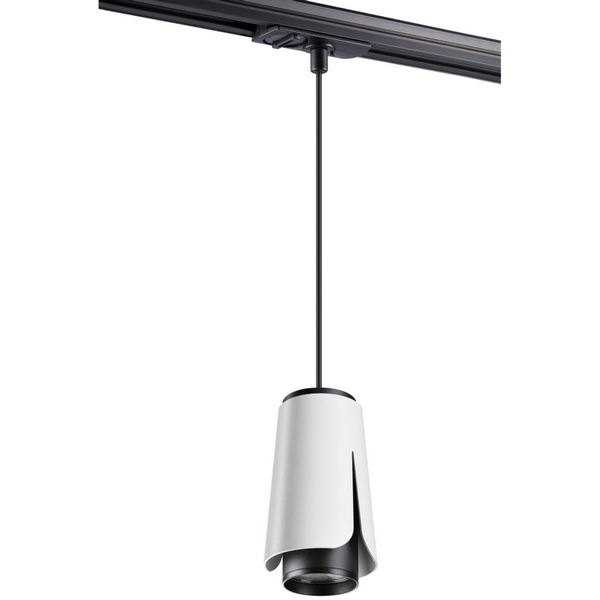 

Светильник трековый однофазный трехжильный, провод 1м IP20 9W 220V NT22 083 белый Novotech Tulip 370835, Tulip 370835