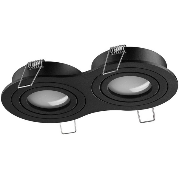 Изображение товара Светильник встраиваемый Novotech Morus 371024 черный IP20