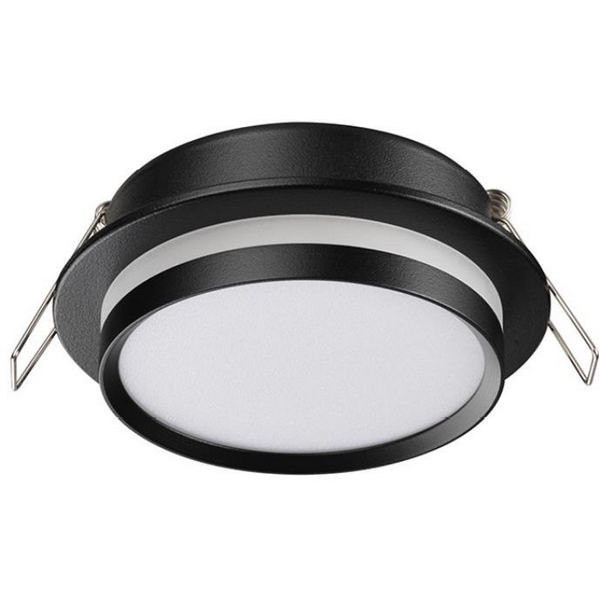 Изображение товара Встроенный Светильник Novotech Lirio 371036 Черный IP20 GX53 12Вт для Потолка