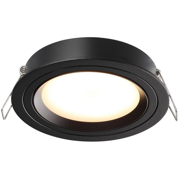 Изображение товара Светильник встраиваемый Novotech Tor 371053 черный GX53 12W 220-240V