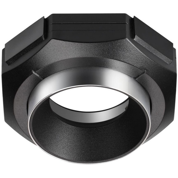 Изображение товара Novotech Vario 371056 светильник встраиваемый круглый черный GU10 12W IP20