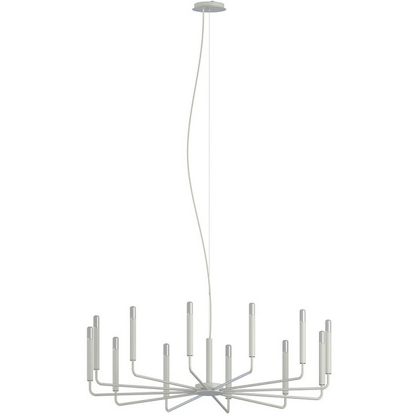 Подвесная люстра Nowodvorski Orto XII B Silk Gray 11465